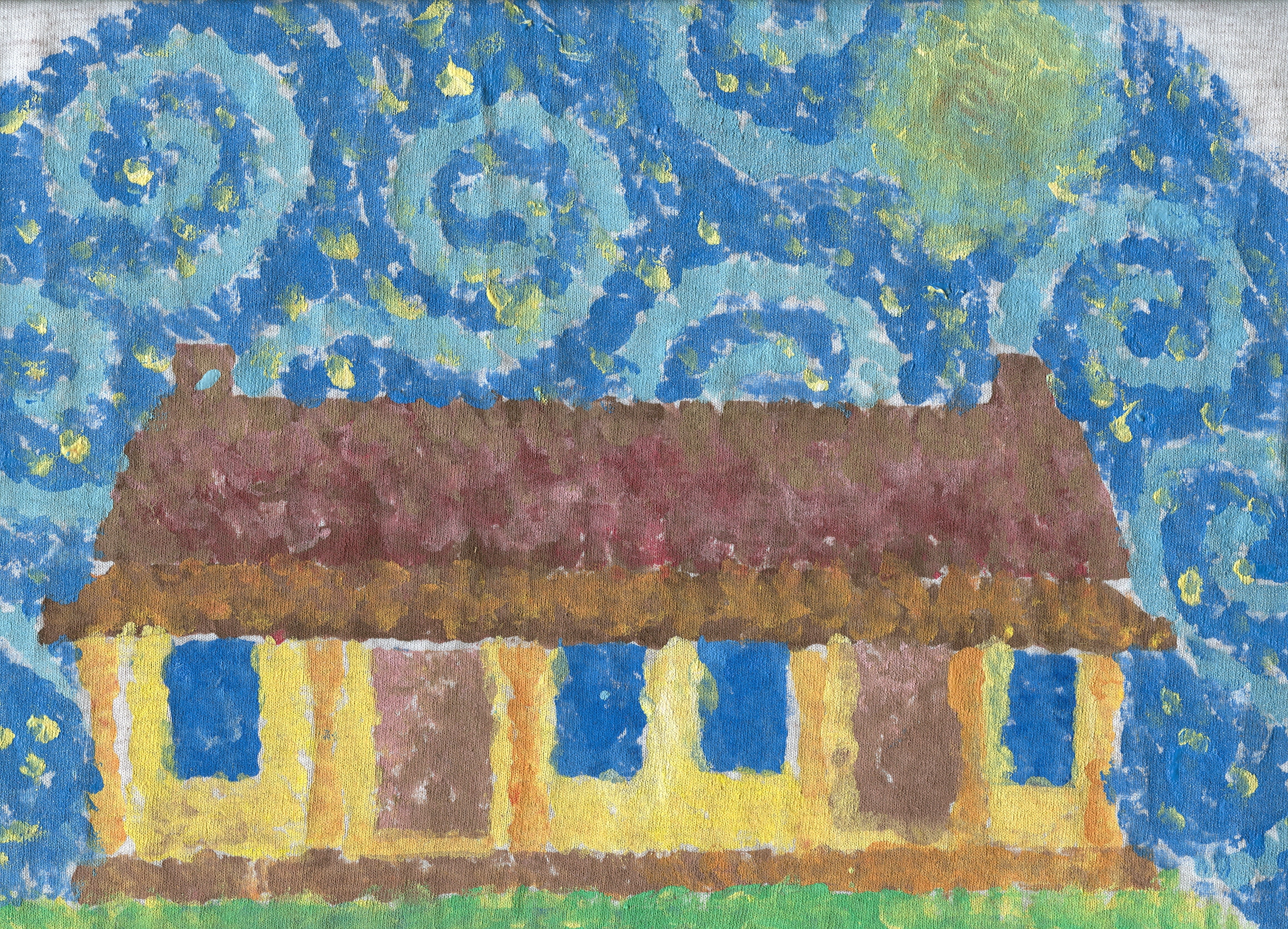 "Van Gogh Meeting House" Kat Korsmo '06