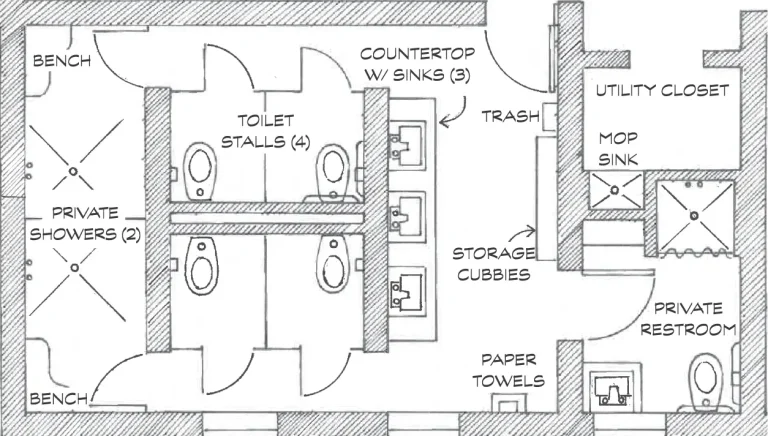 e dorm floor plan