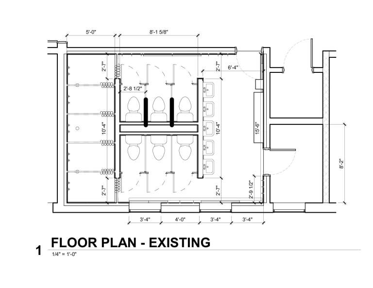 east dorm existing